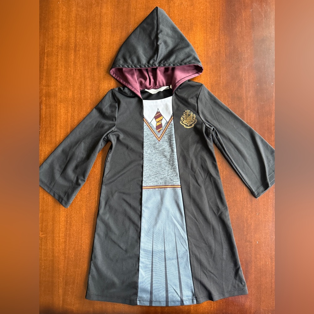 H&M Black and Gray Kids Wizard Costume